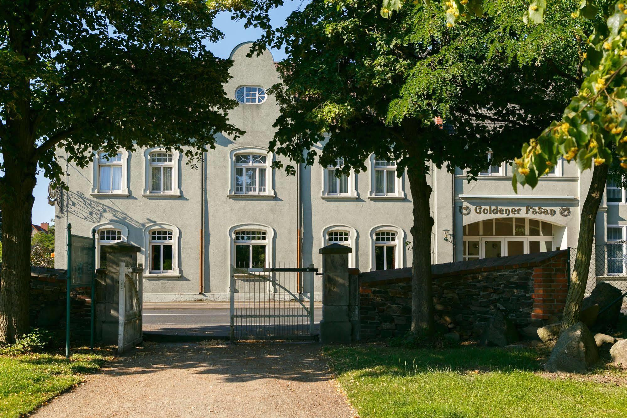 Hotel Goldener Fasan Ораниенбаум-Вёрлиц Экстерьер фото